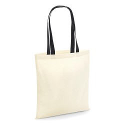 Tote bag with contrasting handles | PrintShop.Lt