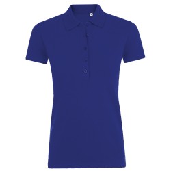 Women's polo T-shirt with elastane PHOENIX | PrintShop.Lt