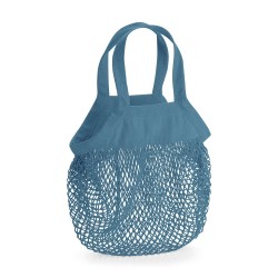 Organic cotton mini mesh tote bag | PrintShop.Lt