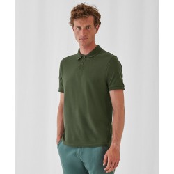 Men's organic cotton polo T-shirt "Inspire"