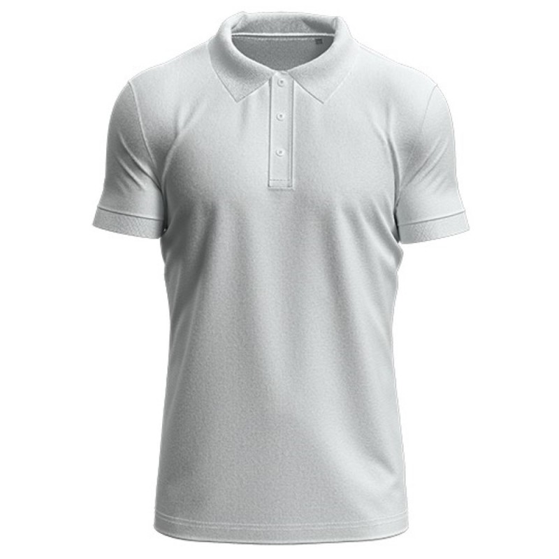 Men's polo t-shirt with elastane | PrintShop.Lt