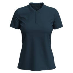 Women's polo T-shirt with elastane CLAIRE POLO | PrintShop.Lt