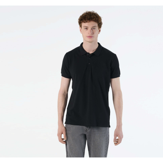 Men's polo T-shirt with elastane PHOENIX