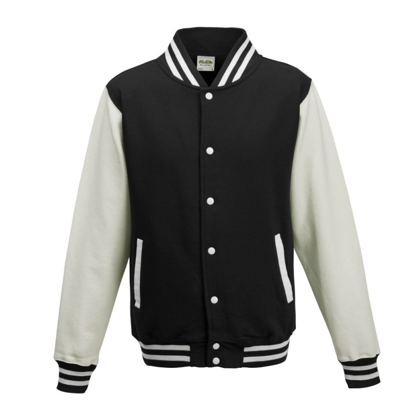 Two color varsity jacket | PrintShop.Lt