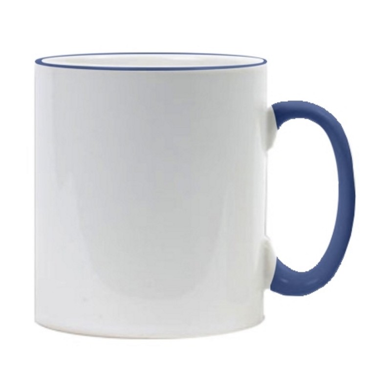 Two-color mug with personalized print| PrintShop.Lt